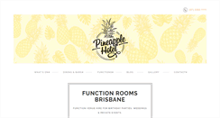 Desktop Screenshot of pineapplehotel.com.au